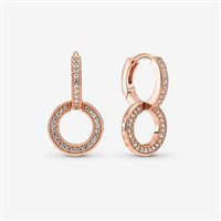 Orecchini Pandora Donna Pandora Signature in Lega metallica 289052C01 - 289052C01